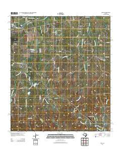 Hye Texas Historical topographic map, 1:24000 scale, 7.5 X 7.5 Minute, Year 2012