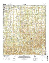 Hye Texas Current topographic map, 1:24000 scale, 7.5 X 7.5 Minute, Year 2016