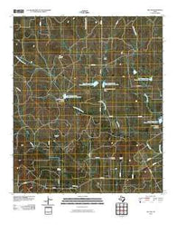 Hylton Texas Historical topographic map, 1:24000 scale, 7.5 X 7.5 Minute, Year 2010