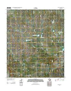 Hylton Texas Historical topographic map, 1:24000 scale, 7.5 X 7.5 Minute, Year 2012