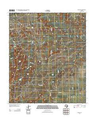 Hyman Texas Historical topographic map, 1:24000 scale, 7.5 X 7.5 Minute, Year 2012