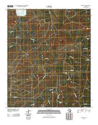 Hyman NE Texas Historical topographic map, 1:24000 scale, 7.5 X 7.5 Minute, Year 2010