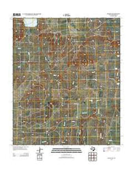 Hyman NE Texas Historical topographic map, 1:24000 scale, 7.5 X 7.5 Minute, Year 2012