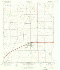 Idalou Texas Historical topographic map, 1:24000 scale, 7.5 X 7.5 Minute, Year 1965