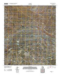 Imperial Texas Historical topographic map, 1:24000 scale, 7.5 X 7.5 Minute, Year 2010