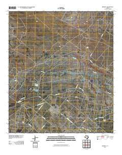 Imperial Texas Historical topographic map, 1:24000 scale, 7.5 X 7.5 Minute, Year 2010