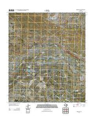 Imperial Texas Historical topographic map, 1:24000 scale, 7.5 X 7.5 Minute, Year 2012
