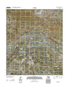 Imperial Texas Historical topographic map, 1:24000 scale, 7.5 X 7.5 Minute, Year 2012