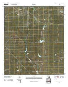Imperialist Tank Texas Historical topographic map, 1:24000 scale, 7.5 X 7.5 Minute, Year 2010