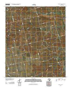 Inadale NW Texas Historical topographic map, 1:24000 scale, 7.5 X 7.5 Minute, Year 2010