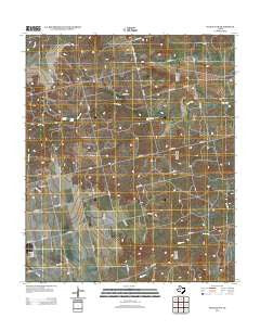 Inadale NW Texas Historical topographic map, 1:24000 scale, 7.5 X 7.5 Minute, Year 2012