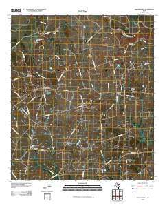 Independence Texas Historical topographic map, 1:24000 scale, 7.5 X 7.5 Minute, Year 2010