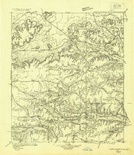 Independence Draw Quadrangle Texas Historical topographic map, 1:125000 scale, 30 X 30 Minute, Year 1929