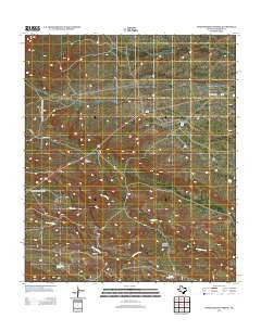 Independence Spring Texas Historical topographic map, 1:24000 scale, 7.5 X 7.5 Minute, Year 2012