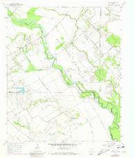 India Texas Historical topographic map, 1:24000 scale, 7.5 X 7.5 Minute, Year 1959