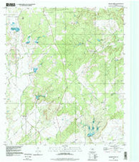 Indian Creek Texas Historical topographic map, 1:24000 scale, 7.5 X 7.5 Minute, Year 1997
