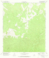 Indian Creek NE Texas Historical topographic map, 1:24000 scale, 7.5 X 7.5 Minute, Year 1971