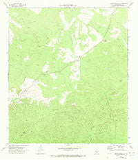 Indian Creek NE Texas Historical topographic map, 1:24000 scale, 7.5 X 7.5 Minute, Year 1971