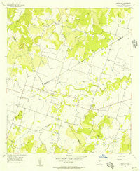 Indian Gap Texas Historical topographic map, 1:24000 scale, 7.5 X 7.5 Minute, Year 1956