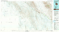 Indian Hot Springs Texas Historical topographic map, 1:100000 scale, 30 X 60 Minute, Year 1993