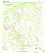 Indian Mesa NE Texas Historical topographic map, 1:24000 scale, 7.5 X 7.5 Minute, Year 1969