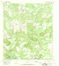 Indian Mountain Texas Historical topographic map, 1:24000 scale, 7.5 X 7.5 Minute, Year 1967