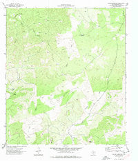 Indian Mountain Texas Historical topographic map, 1:24000 scale, 7.5 X 7.5 Minute, Year 1974