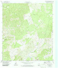 Indian Mountain Texas Historical topographic map, 1:24000 scale, 7.5 X 7.5 Minute, Year 1974