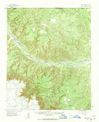 Indian Peak Texas Historical topographic map, 1:62500 scale, 15 X 15 Minute, Year 1960