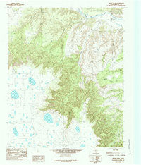 Indian Peak Texas Historical topographic map, 1:24000 scale, 7.5 X 7.5 Minute, Year 1985