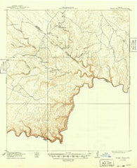 Indian Wells Texas Historical topographic map, 1:62500 scale, 15 X 15 Minute, Year 1918