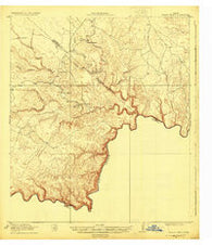 Indian Wells Texas Historical topographic map, 1:62500 scale, 15 X 15 Minute, Year 1918