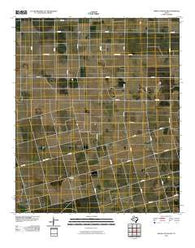 Indian Canyon NW Texas Historical topographic map, 1:24000 scale, 7.5 X 7.5 Minute, Year 2010