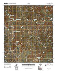 Indian Creek Texas Historical topographic map, 1:24000 scale, 7.5 X 7.5 Minute, Year 2010