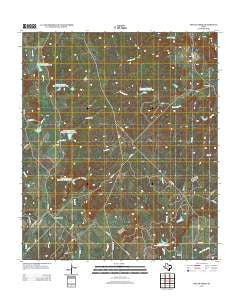 Indian Creek Texas Historical topographic map, 1:24000 scale, 7.5 X 7.5 Minute, Year 2012
