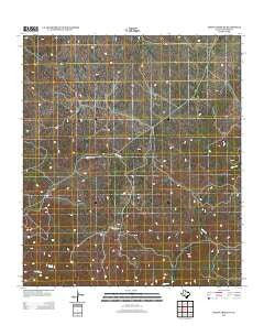 Indian Creek NE Texas Historical topographic map, 1:24000 scale, 7.5 X 7.5 Minute, Year 2012