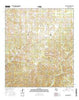 Indian Creek NE Texas Current topographic map, 1:24000 scale, 7.5 X 7.5 Minute, Year 2016