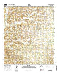 Indian Draw Texas Current topographic map, 1:24000 scale, 7.5 X 7.5 Minute, Year 2016