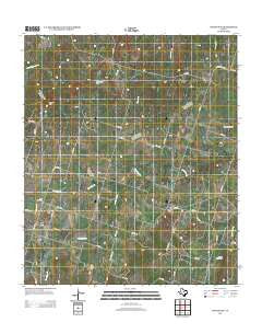 Indian Gap Texas Historical topographic map, 1:24000 scale, 7.5 X 7.5 Minute, Year 2012