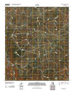Indian Hills Texas Historical topographic map, 1:24000 scale, 7.5 X 7.5 Minute, Year 2010