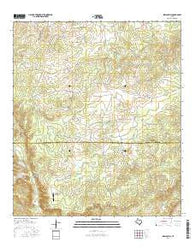 Indian Hills Texas Current topographic map, 1:24000 scale, 7.5 X 7.5 Minute, Year 2016