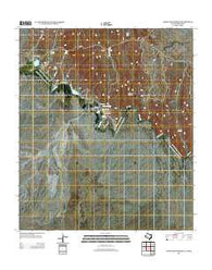 Indian Hot Springs Texas Historical topographic map, 1:24000 scale, 7.5 X 7.5 Minute, Year 2012