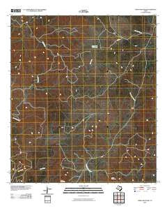 Indian Mountain Texas Historical topographic map, 1:24000 scale, 7.5 X 7.5 Minute, Year 2010