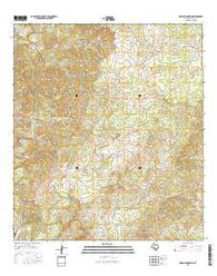 Indian Mountain Texas Current topographic map, 1:24000 scale, 7.5 X 7.5 Minute, Year 2016