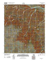 Indian Peak Texas Historical topographic map, 1:24000 scale, 7.5 X 7.5 Minute, Year 2010