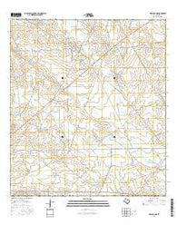 Indian Tank Texas Current topographic map, 1:24000 scale, 7.5 X 7.5 Minute, Year 2016