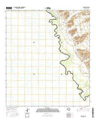 Indio Texas Current topographic map, 1:24000 scale, 7.5 X 7.5 Minute, Year 2016