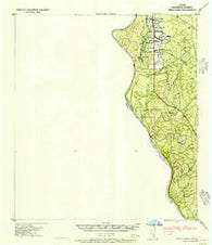 Indio Creek Texas Historical topographic map, 1:62500 scale, 15 X 15 Minute, Year 1957