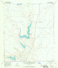 Indio Hill Texas Historical topographic map, 1:24000 scale, 7.5 X 7.5 Minute, Year 1967