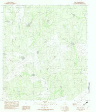 Indio Tank Texas Historical topographic map, 1:24000 scale, 7.5 X 7.5 Minute, Year 1982
